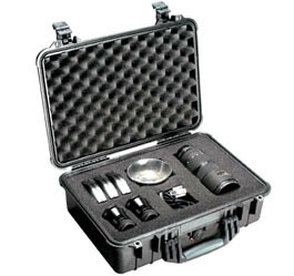 [RX1-13-15519] Pelican 1500 Black Case With Foam