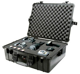 [RX1-13-15525] Pelican 1600 Black Case With Foam