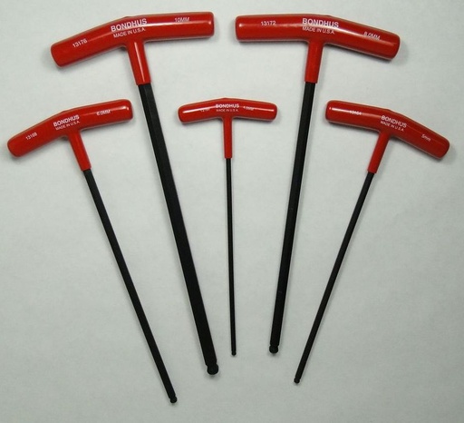 [RX1-15-05000] Balldriver T Handle Wrench Set