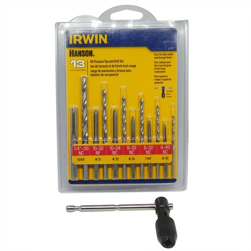 [RX1-41095] Drill Tap Set Plug Mdl # 41095