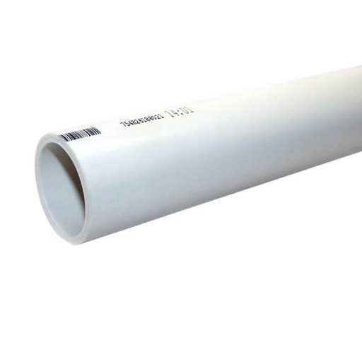 [RX1-04-01666] 1 Pvc Pipe Sched 80 ( 2 Foot Piece )
