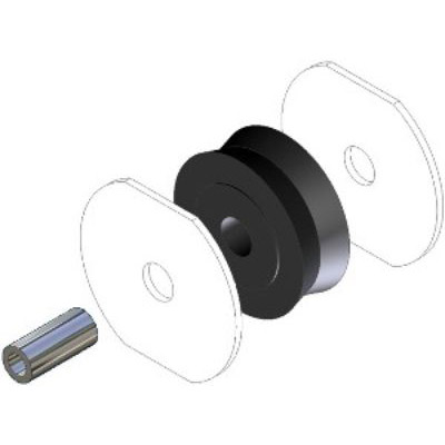 [RX1-05-00425] McFarlane Seat Roller Kit 1 Articulating Seat FAA-PMA - SEAT-KT-1