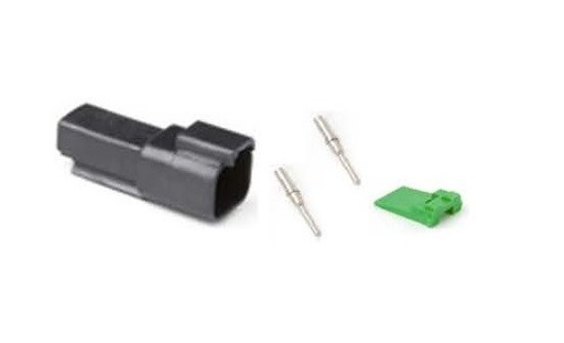 [RX1-05-14743] Tanis Pin Connector Kit - 2 Contact (Receptacle Body-DT04-2P) TacP2598
