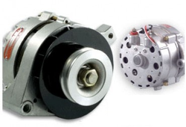 [RX1-07-19086] Falcon ES Small Ford Gear Alternator Overhauled 15V/85A ES4028