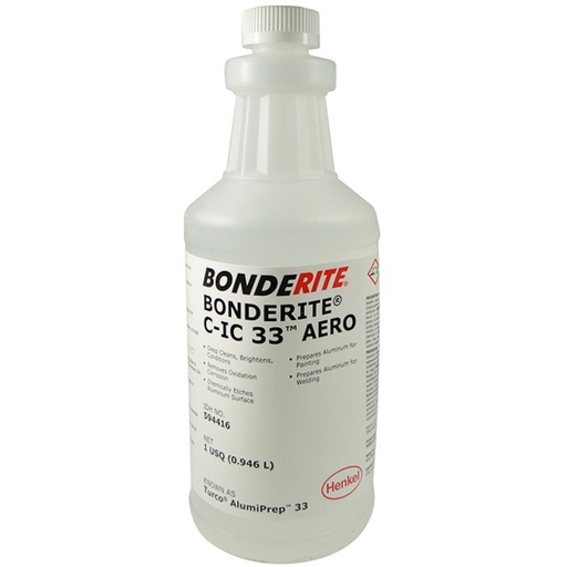 [RX1-09-01621] Bonderite C-Ic 33 Aero - Alumiprep 33 Quart