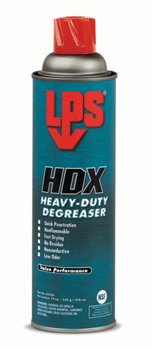 [RX1-09-26407-12] LPS 01020 HDX Heavy Duty Degreaser 19Oz Aerosol Case Of 12