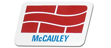 [RX1-09-42840] McCauley Prop Decal Rectangle Red