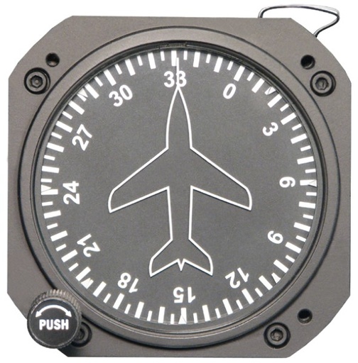[RX1-10-00390] RC Allen 11A-15 Vacuum Directional Gyro Cardinal Marker TSO