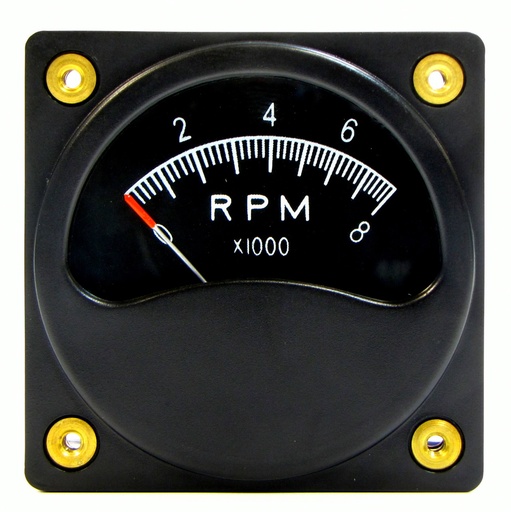 [RX1-10-04039] Swift 2-1/4 Tachometer 0-8000 RPM 4 Imp/Rev