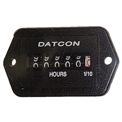 [RX1-10-05542] 102033 Mini Rectangular Hobbs Engine Hour Meter