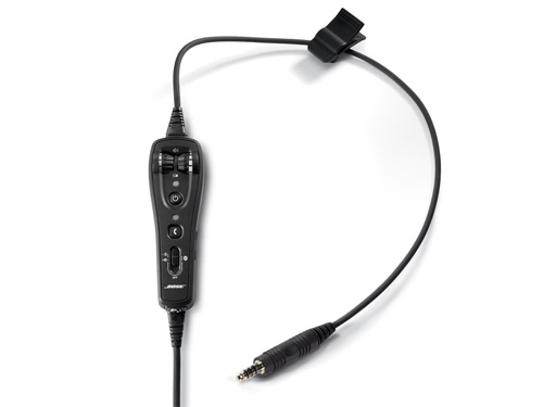 [RX1-11-08736] Bose A20 U-174 Helicopter Plug Cable with Bluetooth & Electret Microphone