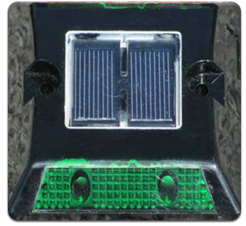 [RX1-11-09394] Solar Green LED Marker Bsl-05Dcl