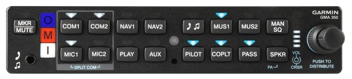[RX1-11-09667] Garmin GMA 350 Digital Audio Panel 6 Place Stereo