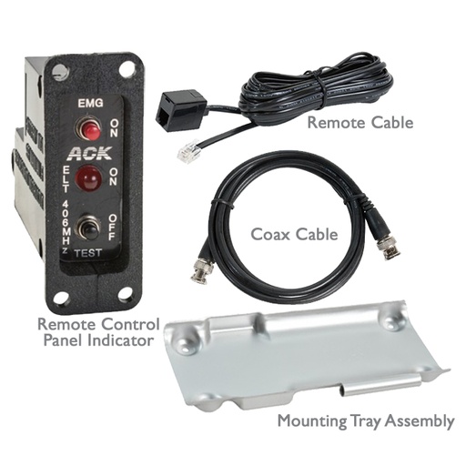[RX1-11-15078] ACK E-04RC E-04 Retrofit To Complete ELT Kit Hardware
