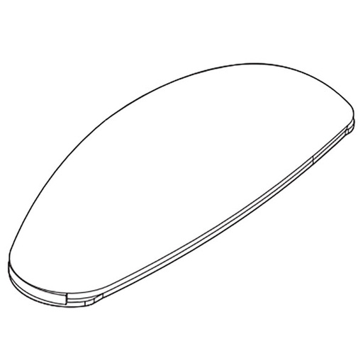 [RX1-11-18176] Whelen Replacement Orion 600 Outer Lens