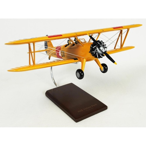 [RX1-13-10590] N2S-2/3/4 Stearman Yellow Peril Model