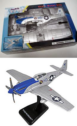 [RX1-13-12033] E-Z Build Model Kit P51D Mustang