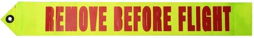 [RX1-13-16170] Remove Before Flight Red On Yellow 2-1/4 X 17