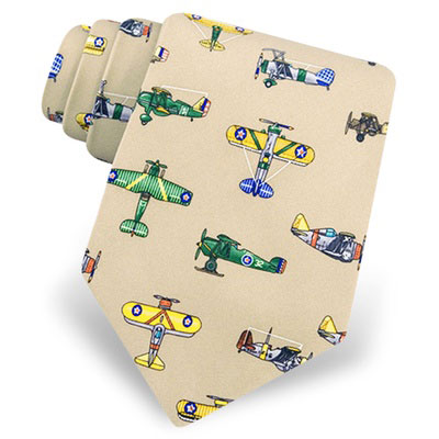 [RX1-13-16608] Tie Vintage Wp Tan
