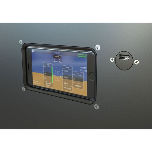 [RX1-13-20270] Co Guardian Smartpanel Mount And Usb Port For Ipad Mini 6/7 Dual 2.7 Amp 80-2