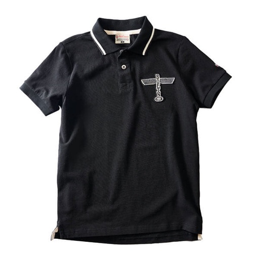 [RX1-13-22106] BOEING TOTEM POLO SHIRT - BLACK - LARGE