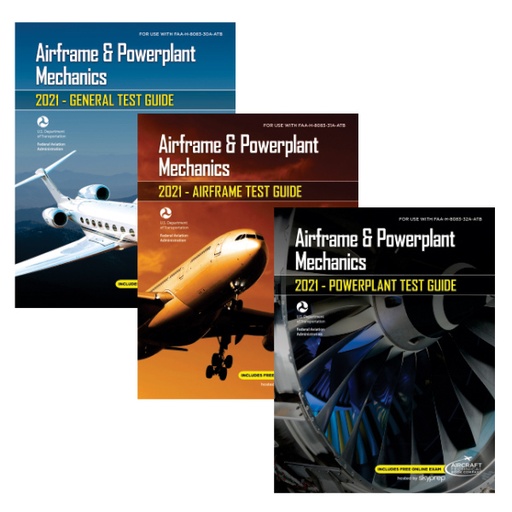 [RX1-13-23210] FAA 8083-Atb Set Of Three Test Guides eBook