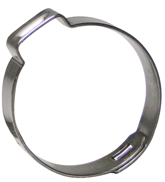 [RX1-15-05730] Oetiker 155 Stainless Steel Clamp 25.6MM Mechanical Interlock 1Ear