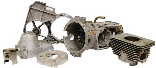 [RX1-99-00574] 823-795 Rotax 337 Cylinder Pto Side Used