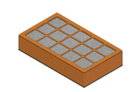 [RX1-BA7] Brackett Aero Element Air Filter BA-7 For BA-100 BA-3010