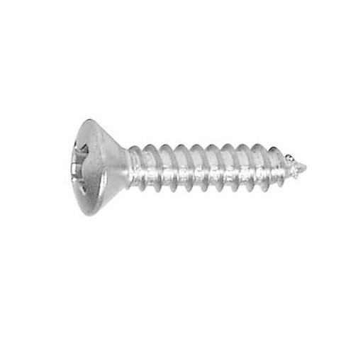 [RX1-O4X10] 4X5/8-A-Ov-Ph-Stainless Steel Oval Stainless Steel Screw