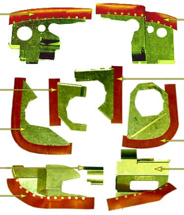 [RX1-05-03284] PA 28-140 Baffle Set