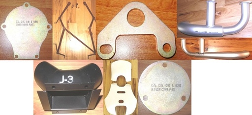 [RX1-05-12322] C-75 - O-200 Generator Cover Plate