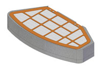 [RX1-08-00877] Brackett Aero BA-2605L Element For BA-2610L