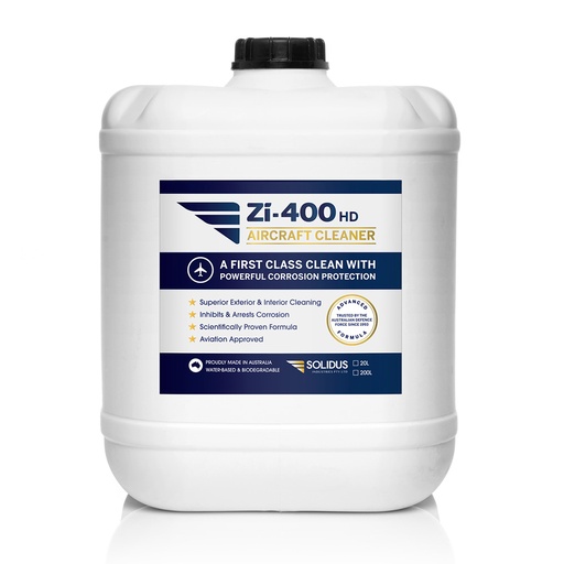 [RX1-09-04637] Zi-400 Hd Anti Corrosive Aircraft Cleaners 5 Gal