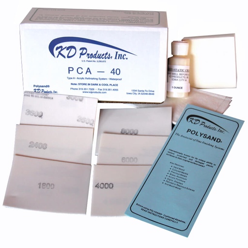 [RX1-09-24800] POLY-SAND SCRATCH REMOVER KIT #40