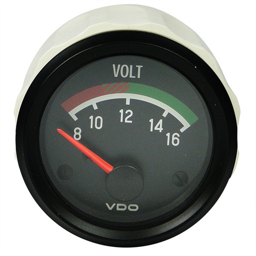 [RX1-10-01638] 2-1/4 12 VDC VDO Voltmeter