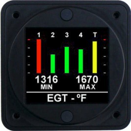 [RX1-10-04407] Aerospace Logic EGT Kit With TIT 4C 1-1/2 Clamp Type Probes ET204TP1