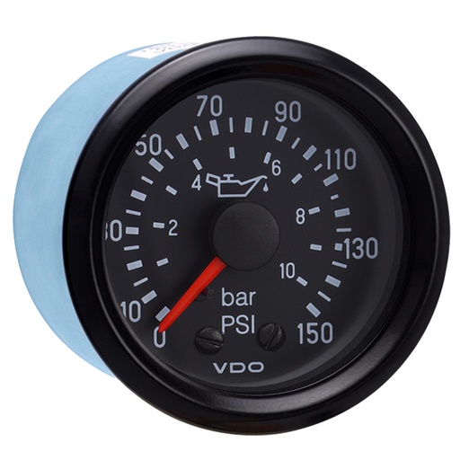 [RX1-10-06635] VDO Oil Pressure Gauge 150 PSI Mechanical 12V - Bulk