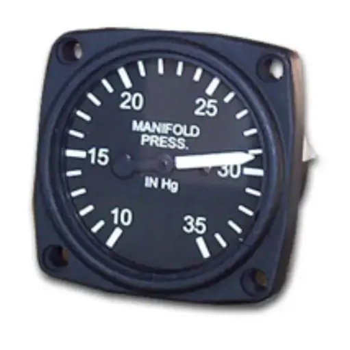 [RX1-10-11250] UMA 2-1/4 Mechanical Manifold Pressure 10 - 35 In Hg Non-TSO