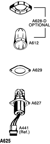 [RX1-11-03263] Whelen A627 Flash Tube Assembly