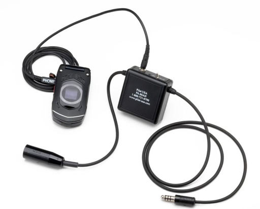[RX1-11-06527] Pilot USA PA 86Ah Helicopter Cell Phone Adapter