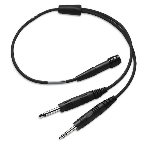 [RX1-11-08741] Bose Lemo 6 Pin To Dual GA Plugs Adapter - A20 / A30 / Proflight
