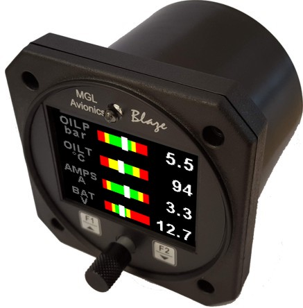 [RX1-11-16595] MGL Color Temperature/Pressure Display/Volts Blaze Series