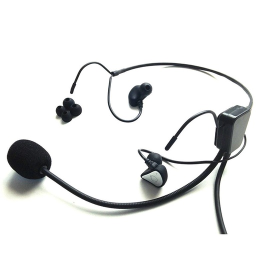 [RX1-11-16631] Got Your Six E1 In-Ear Aviation Headset - Dual GA Plugs