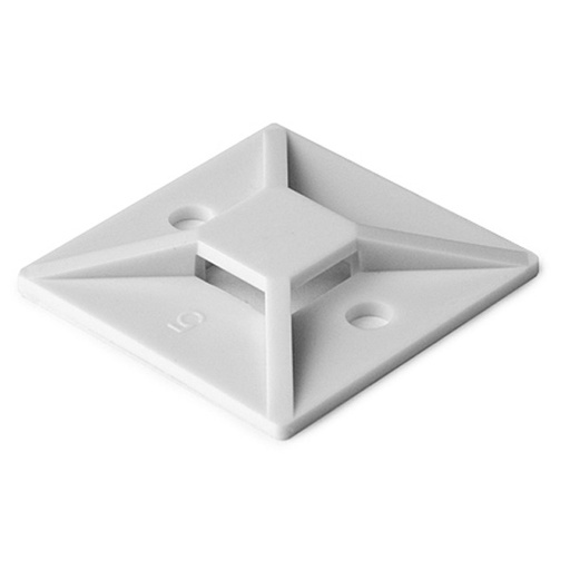 [RX1-11-16681] Hellermann Tyton MB4A10C2 Cable Tie Mount 100 Pack