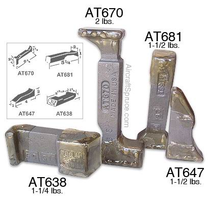 [RX1-12-00840] Bucking Bar Kit (4 Pc.)