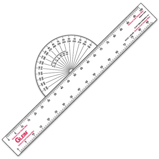[RX1-13-00526] Gleim Navigational Plotter
