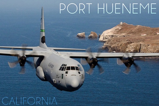 [RX1-13-17704] Postcard Port Hueneme Hercules