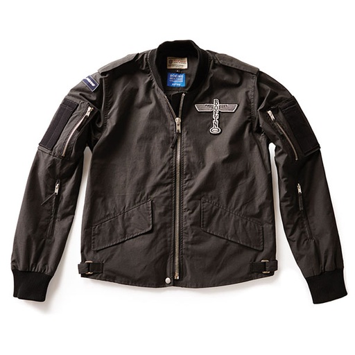 [RX1-13-18846] Boeing Totem Flying Jacket Charcoal Small