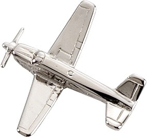 [RX1-14-01765] Bonanza V-Tail Tackette Silver Ox